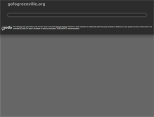 Tablet Screenshot of gofogreenville.org